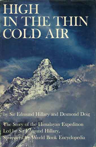 
Ama Dablam - High in the Thin Cold Air book cover
